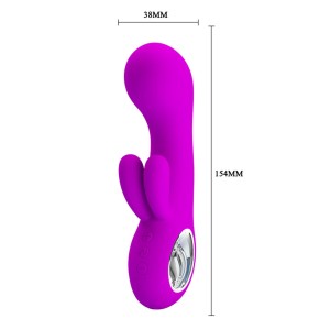Pretty Love wibrator łechtaczki 7 funkcji USB – wodoodporny, silikonowy - 6