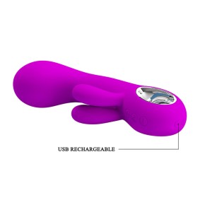 Pretty Love wibrator łechtaczki 7 funkcji USB – wodoodporny, silikonowy - 9