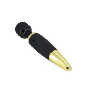 Pretty Love wibrator łechtaczki regulowane wibracje – Power Wand Gold - 5