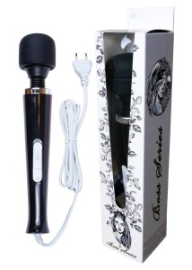 Magic masażer łechtaczki 10 funkcji - czarny, z woreczkiem