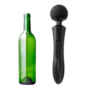 Stymulator masażer łechtaczki potężne wibracje - czarny, 20 funkcji - 5