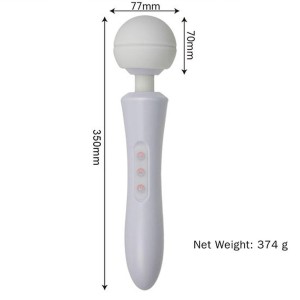 Stymulator masażer łechtaczki potężne wibracje - czarny, 20 funkcji - 6