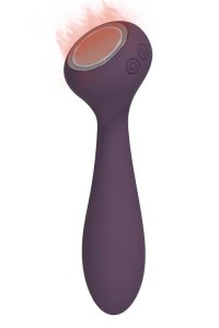 Dream Toys wibrator łechtaczki z funkcją grzania – fioletowy z LED - 2