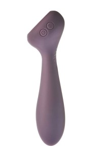 Dream Toys wibrator łechtaczki z funkcją grzania – fioletowy z LED - 4