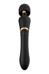 Dream Toys wibrator łechtaczki mocny silnik – czarny z akcentami złota - 5