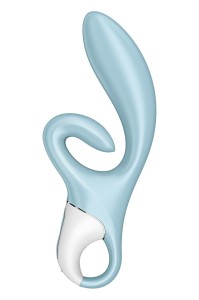 Satisfyer Touch Me - wibrator króliczek niebieski - 3