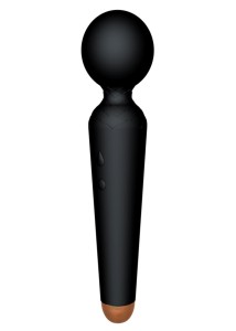 Stymulator masażer łechtaczki potężne wibracje - czarny, wodoodporny - 2