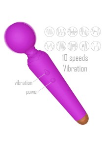 Stymulator masażer łechtaczki potężne wibracje - czarny, wodoodporny - 6