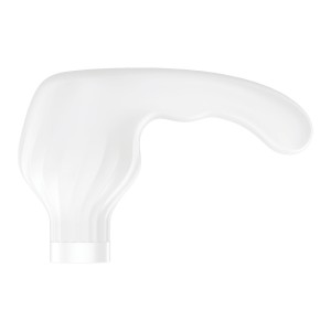 Satisfyer Double Wand-er Woman - wibrator łechtaczkowy sterowany telefonem biały - 2