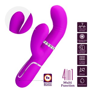 PRETTY LOVE - Mariana Purple, 7 vibration functions 7 thrusting settings, 4 rolling functions, 4 nodding functions - 2