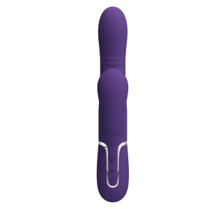 PRETTY LOVE - Mariana dark purple, 7 vibration functions, 7 thrusting settings, 4 rolling functions,4 nodding functions - 4