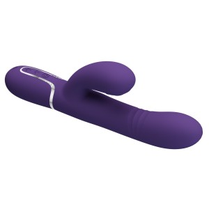 PRETTY LOVE - Mariana dark purple, 7 vibration functions, 7 thrusting settings, 4 rolling functions,4 nodding functions - 5