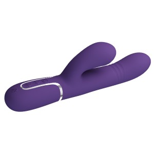 PRETTY LOVE - Mariana dark purple, 7 vibration functions, 7 thrusting settings, 4 rolling functions,4 nodding functions - 6