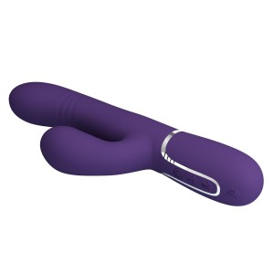 PRETTY LOVE - Mariana dark purple, 7 vibration functions, 7 thrusting settings, 4 rolling functions,4 nodding functions - 7