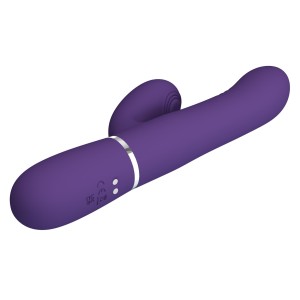 PRETTY LOVE - Mariana dark purple, 7 vibration functions, 7 thrusting settings, 4 rolling functions,4 nodding functions - 8