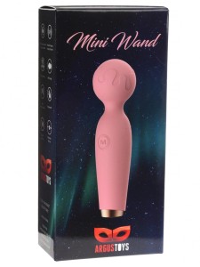 Mini Wand masażer łechtaczki 10 trybów wibracji – różowy, wodoodporny - 2