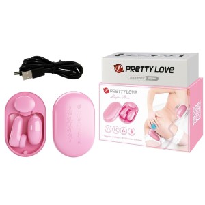 PRETTY LOVE - Magic Box Pink, 12 vibration functions 7 tapping functions - 1
