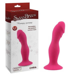 Rumpy-pumpy Dildo z przyssawką – 15 cm, różowe, anatomiczne - 1