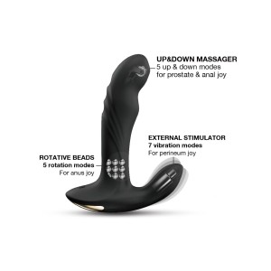 MULTI P-JOY masażer prostaty 3w1 z trzema silnikami - 2