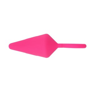 Sweet Breeze Candy Plug L analny korek silikonowy różowy z uchwytem - 3