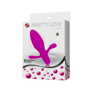 Pretty Love Fitch korek analny wibrujący silikonowy 10 funkcji - 9