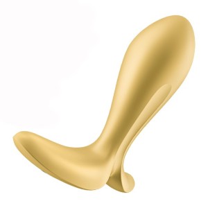 Satisfyer Intensity Plug - korek analny sterowany telefonem czarny - 1