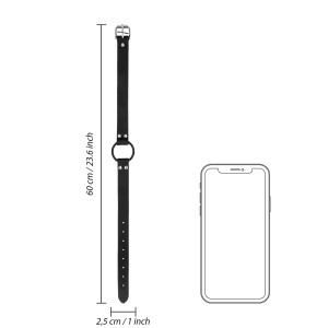 Klamerki na sutki regulowane – z kneblem O-Ring, powlekane końcówki - 8