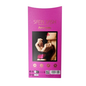 Satin Sash opaska na oczy BDSM satynowa – miękka wstążka - 5