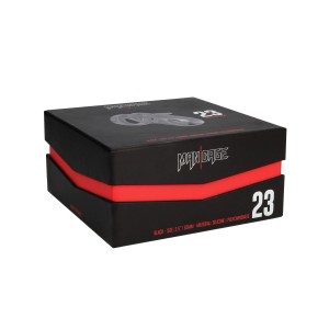 ManCage Model 23 pas cnoty męski silikonowy – 6,5 cm, czarny - 4
