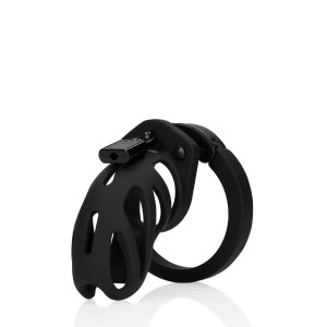 Mancage Model 24 pas cnoty męski silikonowy – czarny, 9 cm - 1
