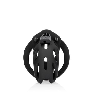 Mancage Model 24 pas cnoty męski silikonowy – czarny, 9 cm - 3