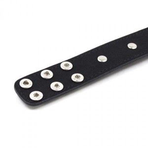 Toez4Lovers Spikes Collar obroża BDSM skórzana – z kolcami, czarna - 4