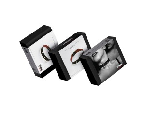 WHIPS obroża damska skórzana – regulowana 36–42 cm, 2 cm - 5