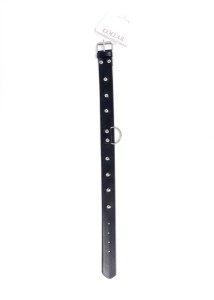 Fetish B-Series obroża skóra eko z ćwiekami – regul. 36–42 cm - 4