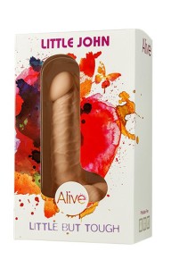 Dildo-Fantom dildo realistyczne z przyssawką – 18 cm, naturalne, z żyłkowaniem - 1