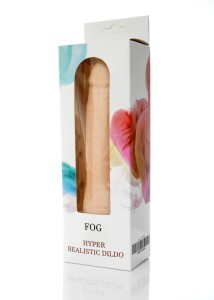FOG dildo realistyczne z przyssawką – 20 cm, naturalne, ultra miękkie - 1