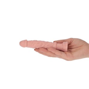 Teo dildo realistyczne z przyssawką – 10,5 cm, miąższ, dla początkujących - 4