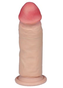 KRATOS dildo realistyczne z przyssawką – 15 cm, naturalne, ultra miękkie - 3