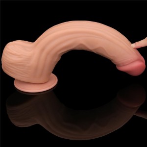 King Sized dildo realistyczne dwuwarstwowe – 30 cm, naturalne, ślizgająca się skóra - 12