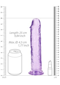 RealRock dildo żelowe realistyczne – 23 cm, z przyssawką - 7