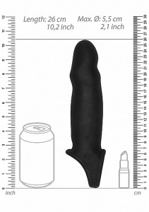 No.17 Dong Extension nakładka na penisa – wydłużająca 3,5 cm, TPE - 4