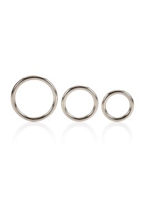 Silver Ring pierścień bez wibracji mocne trzymanie – 3-częściowy zestaw srebrny - 3