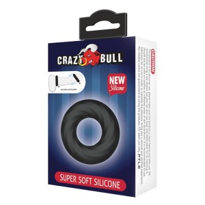 Crazy Bull pierścień erekcyjny super miękki silikon - dyskretny