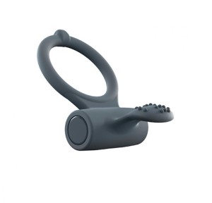 Marc Dorcel Power Clit pierścień erekcyjny z wypustką i wibracjami - 1