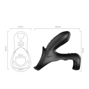 Ranger pierścień wibracyjny wodoodporny z 9 trybami wibracji - 3