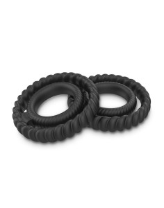 DUAL RING pierścień erekcyjny elastyczny, wodoodporny – silikonowy - 2