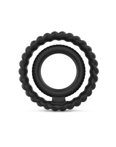 DUAL RING pierścień erekcyjny elastyczny, wodoodporny – silikonowy - 4