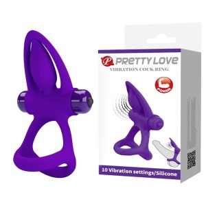 PRETTY LOVE - VIBRATION COCK RING, 10 vibration functions - 7