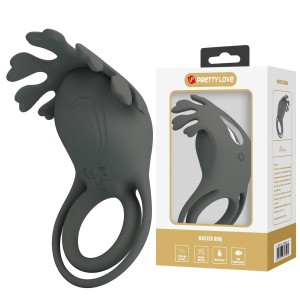 Pretty Love pierścień wibrujący z pamięcią i podwójnym designem - 1