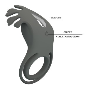 Pretty Love pierścień wibrujący z pamięcią i podwójnym designem - 9